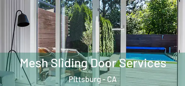 Mesh Sliding Door Services Pittsburg - CA